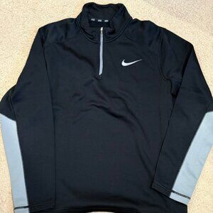 Nike Therma-Fit 1/4 (Quarter) Zip - Black - Size Large